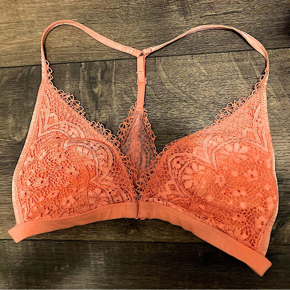 Victoria secret peach colored bralette